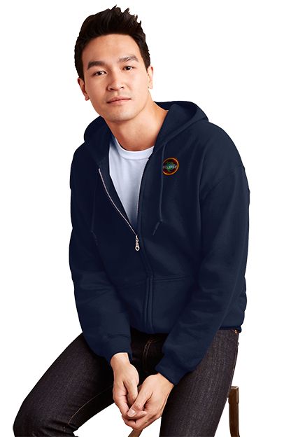Gildan® Heavy Blend™ Adult Full-Zip Hooded Sweatshirt